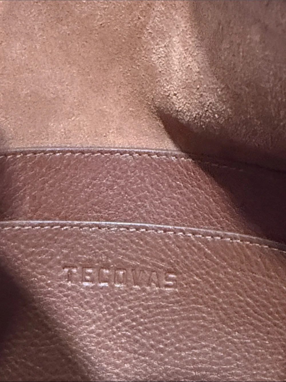 Tecovas Leather Classic Tassel Crossbody Bag in Brown